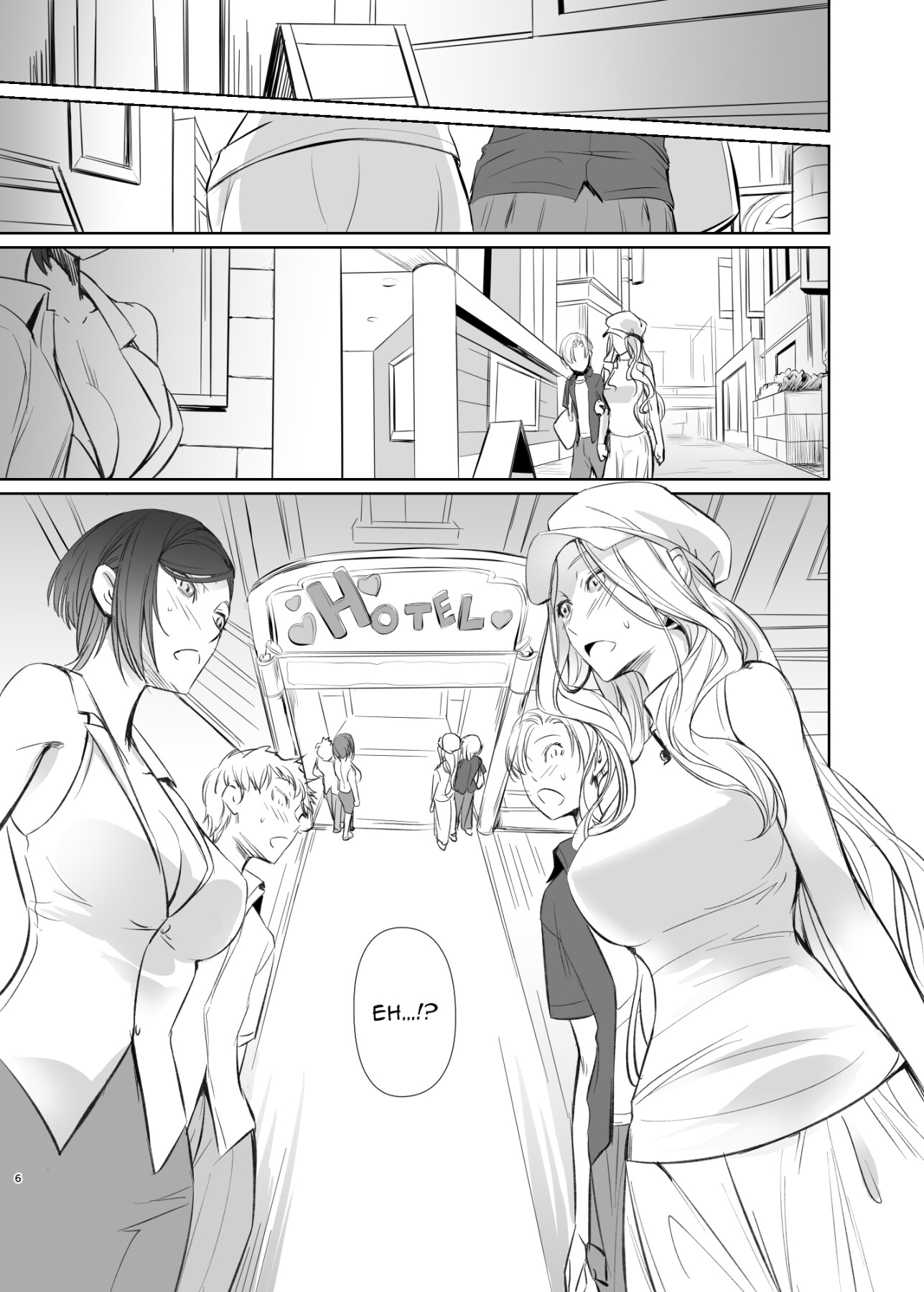 Hentai Manga Comic-My Friend's Mother-Read-6